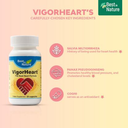 Picture of VigorHeart™- Complete Heart Health Supplement