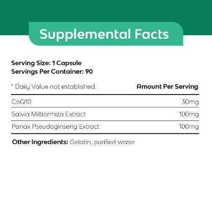 Picture of VigorHeart™- Complete Heart Health Supplement (90 Counts)