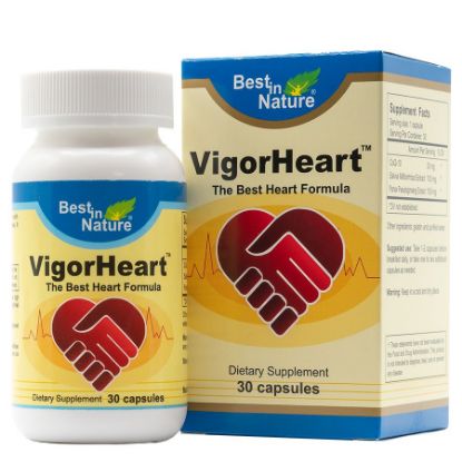 Picture of VigorHeart™- Complete Heart Health Supplement (90 Counts)