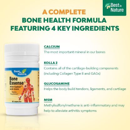 Picture of Bone Essense™ - Bone Health Supplement with Kolla2® (Type II Collagen) 120 Capsules